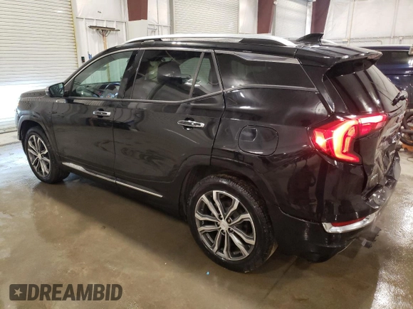 2019 GMC Terrain Denali with VIN 3GKALXEX1KL265689, listed as a Copart auction lot 49067985 with 71,714 mi miles and Salvage Title. Bid and sale history available at DreamBid. Image 2.