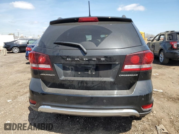2015 Dodge Journey Crossroad z VIN 3C4PDCGB4FT580201, wystawiony jako Copart lot #53346035 z przebiegiem 70 855 mil mil oraz Szkoda całkowita • Salvage title. Historia ofert i sprzedaży dostępna na DreamBid. Obrazek 6.