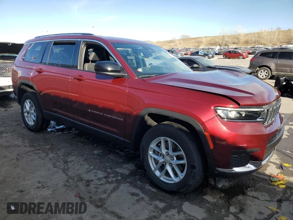 2023 Jeep Grand Cherokee Laredo z VIN 1C4RJKAG7P8832393, wystawiony jako Copart lot #50940045 z przebiegiem 31 405 mil mil oraz Szkoda całkowita • Salvage title. Historia ofert i sprzedaży dostępna na DreamBid. Obrazek 4.