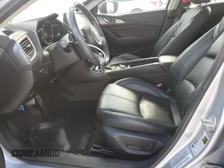 2017 Mazda 3 Grand Touring with VIN JM1BN1M33H1105397, listed as a Copart auction lot 86052334 with 21,578 mi miles and Salvage Title. Bid and sale history available at DreamBid. Image 7.