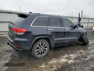 2017 Jeep Grand Cherokee Overland with VIN 1C4RJFCGXHC927470, listed as a Copart auction lot 45132185 with 119,543 mi miles and Salvage Title. Bid and sale history available at carsss.com. Image 3.