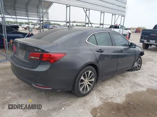 2016 Acura TLX with VIN 19UUB1F34GA015478, listed as a IAAI auction lot 42133924 with 118,251 mi miles and . Bid and sale history available at DreamBid. Image 4.