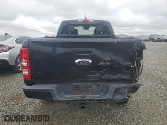 2020 Ford Ranger XL with VIN 1FTER1EHXLLA11946, listed as a Copart auction lot 49830565 with 50,164 mi miles and Salvage Title. Bid and sale history available at carsss.com. Image 6.