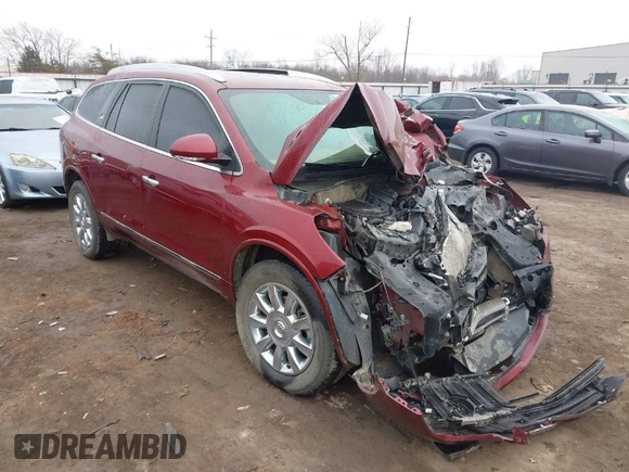 2015 Buick Enclave Leather with VIN 5GAKVBKD9FJ283346, listed as a IAAI auction lot 41499794 with 95,121 mi miles and . Bid and sale history available at carsss.com. Image 1.