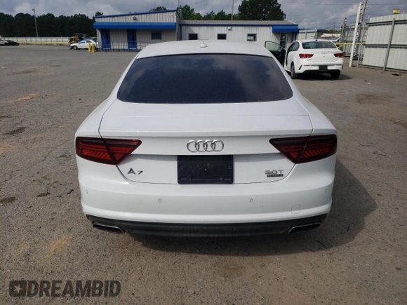 2016 Audi A7 Premium Plus z VIN WAUWGAFC9GN046515, wystawiony jako Copart lot #53791335 z przebiegiem 184 002 mil mil oraz Szkoda całkowita • Salvage title. Historia ofert i sprzedaży dostępna na DreamBid. Obrazek 6.