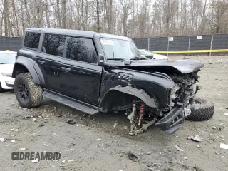2023 Ford Bronco Raptor with VIN 1FMEE5JR4PLB71484, listed as a Copart auction lot 86353214 with 0 mi miles and Salvage Title. Bid and sale history available at carsss.com. Image 4.