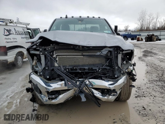2021 Ram 2500 Tradesman with VIN 3C6MR5AJ0MG558726, listed as a Copart auction lot 46587075 with 35,422 mi miles and Salvage Title. Bid and sale history available at carsss.com. Image 5.