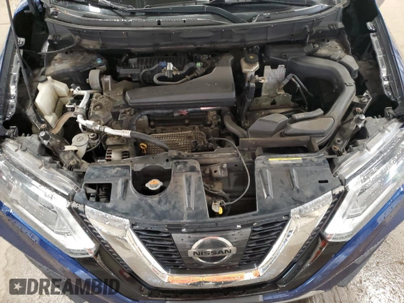 2017 Nissan Rogue SV with VIN 5N1AT2MV3HC872403, listed as a Copart auction lot 59367025 with 133,774 mi miles and Salvage title. Bid and sale history available at DreamBid. Image 12.