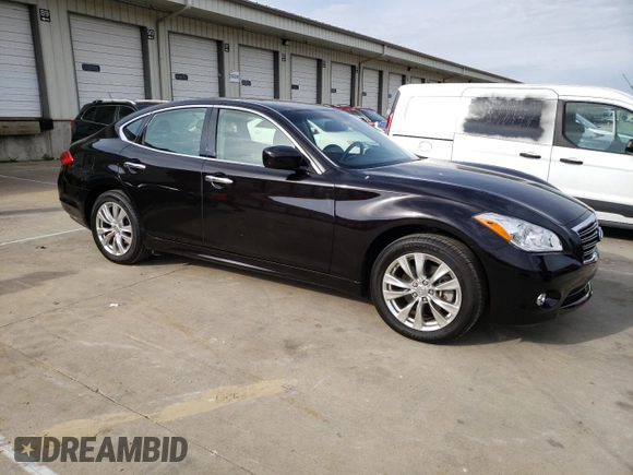 2013 Infiniti M z VIN JN1BY1AR2DM601156, wystawiony jako Copart lot #52408435 z przebiegiem 68 094 mil mil oraz Nie do naprawy • Non repairable. Historia ofert i sprzedaży dostępna na DreamBid. Obrazek 4.