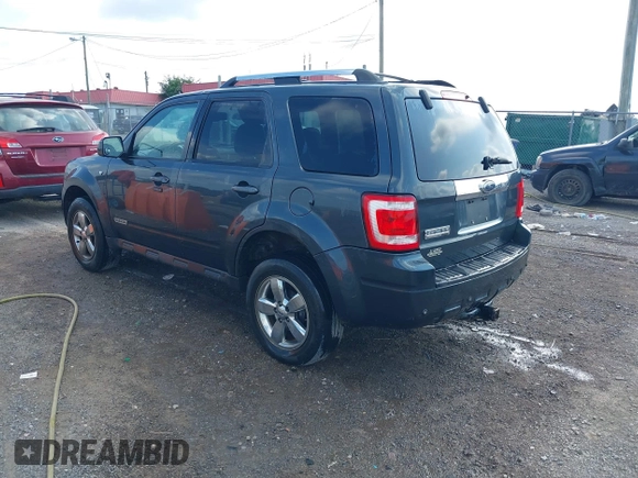 2008 Ford Escape Limited z VIN 1FMCU04168KC82712, wystawiony jako IAAI lot #42722350 z przebiegiem 350 612 mil mil oraz . Historia ofert i sprzedaży dostępna na DreamBid. Obrazek 3.