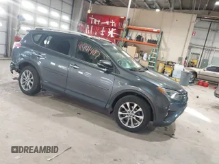 2016 Toyota RAV4 Hybrid Limited with VIN JTMDJREV4GD020519, listed as a IAAI auction lot 41441407 with 133,362 mi miles. Bid and sale history available at carsss.com. Image 1.