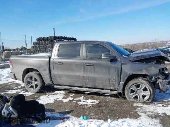2020 Ram 1500 Big Horn with VIN 1C6SRFFT8LN182905, listed as a IAAI auction lot 41398009 with 53,268 mi miles. Bid and sale history available at carsss.com. Image 14.