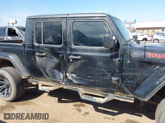 2022 Jeep Gladiator Texas Trail with VIN 1C6HJTAGXNL160784, listed as a IAAI auction lot 41796235 with 81,783 mi miles. Bid and sale history available at carsss.com. Image 6.