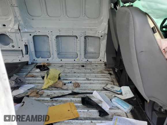 2019 Ford Transit with VIN 1FTYR2CM7KKB65988, listed as a Copart auction lot 56770645 with Not Provided miles and Salvage Title. Bid and sale history available at DreamBid. Image 11.