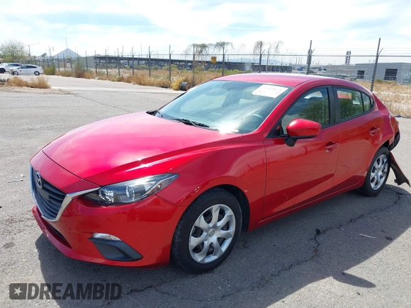 2015 Mazda 3 i Sport with VIN 3MZBM1U73FM208595, listed as a IAAI auction lot 41814673 with 69,189 mi miles and . Bid and sale history available at carsss.com. Image 18.