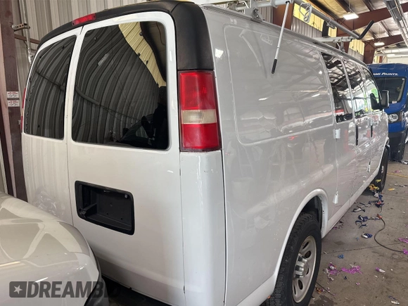 2013 Chevrolet Express Cargo with VIN 1GCSGAFX7D1134745, listed as a IAAI auction lot 42621716 with 44,779 mi miles and . Bid and sale history available at DreamBid. Image 4.