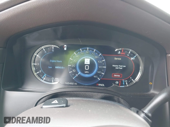 2017 Cadillac Escalade ESV Luxury with VIN 1GYS4HKJ4HR120256, listed as a IAAI auction lot 42561194 with 165,482 mi miles and . Bid and sale history available at DreamBid. Image 7.