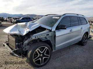 2017 Mercedes-Benz GLS 550 with VIN 4JGDF7DE1HA874776, listed as a Copart auction lot 43301714 with 97,583 mi miles and . Bid and sale history available at DreamBid. Image 1.
