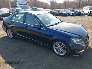 2013 Mercedes-Benz C 300 Sport with VIN WDDGF8AB7DR244523, listed as a IAAI auction lot 41894057 with 98,186 mi miles and . Bid and sale history available at DreamBid. Image 1.