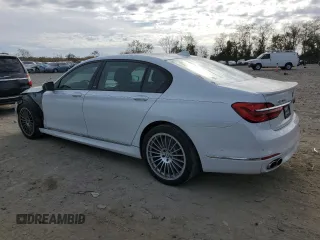 2018 BMW 7 Series ALPINA B7 xDrive with VIN WBA7F2C53JG856267, listed as a Copart auction lot 78383124 with 54,388 mi miles and Salvage Title. Bid and sale history available at carsss.com. Image 2.