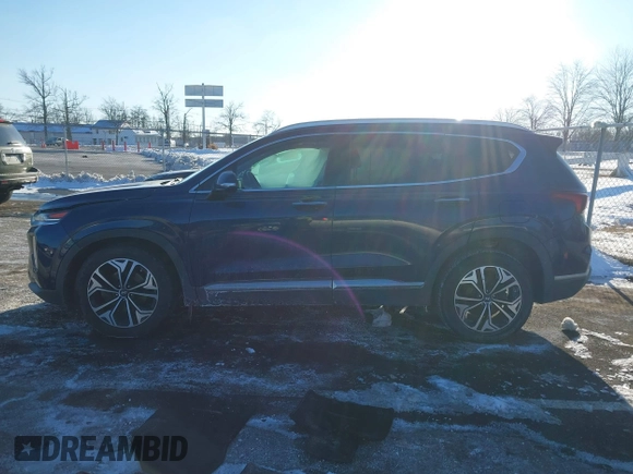 2020 Hyundai Santa Fe SEL with VIN 5NMS3CAA5LH273416, listed as a IAAI auction lot 41423152 with 94,920 mi miles. Bid and sale history available at carsss.com. Image 14.