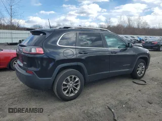 2019 Jeep Cherokee Latitude Plus with VIN 1C4PJMLB9KD191316, listed as a Copart auction lot 49441065 with 181,348 mi miles and Salvage Title. Bid and sale history available at carsss.com. Image 3.