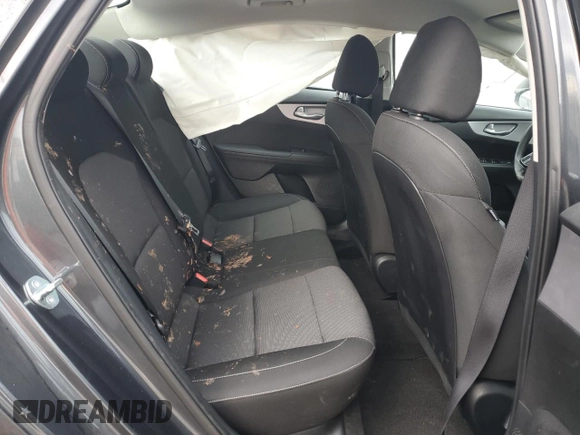 2023 Kia Forte LXS with VIN 3KPF24AD0PE653460, listed as a Copart auction lot 46849255 with 10,920 mi miles and Salvage Title. Bid and sale history available at carsss.com. Image 10.