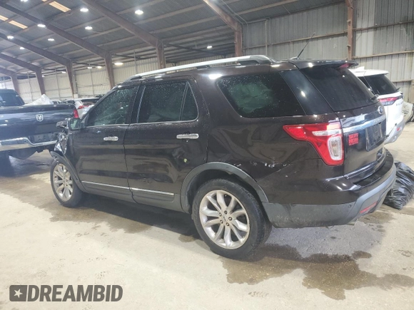 2013 Ford Explorer XLT with VIN 1FM5K7D80DGB26490, listed as a Copart auction lot 56193985 with 155,034 mi miles and Salvage title. Bid and sale history available at DreamBid. Image 2.