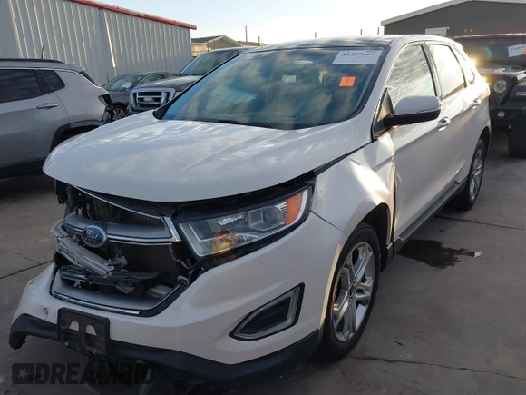 2017 Ford Edge Titanium z VIN 2FMPK4K92HBB10842, wystawiony jako IAAI lot #41307667 z przebiegiem 109 385 mil mil oraz . Historia ofert i sprzedaży dostępna na DreamBid. Obrazek 22.