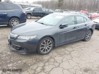2015 Acura TLX V6 Advance with VIN 19UUB3F73FA001830, listed as a IAAI auction lot 41694317 with 172,188 mi miles. Bid and sale history available at carsss.com. Image 18.