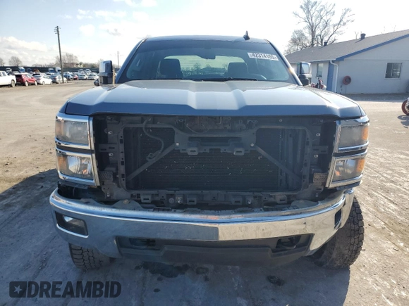 2015 Chevrolet Silverado 1500 LT with VIN 3GCUKREC3FG308724, listed as a Copart auction lot 42314105 with Not Provided miles and Salvage Title. Bid and sale history available at DreamBid. Image 5.