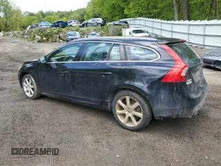 2016 Volvo V60 T5 Drive-E Premier with VIN YV140MEK9G1296024, listed as a Copart auction lot 55098824 with 104,253 mi miles and Salvage Title. Bid and sale history available at carsss.com. Image 2.