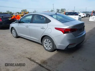 2022 Hyundai Accent SE with VIN 3KPC24A67NE167746, listed as a IAAI auction lot 42054225 with 25,883 mi miles and . Bid and sale history available at carsss.com. Image 3.