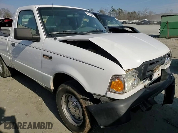 2006 Ford Ranger XL with VIN 1FTYR10D86PA81542, listed as a Copart auction lot 44063525 with 63,845 mi miles and Salvage Title. Bid and sale history available at DreamBid. Image 11.