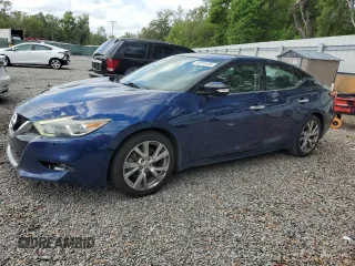 2018 Nissan Maxima SV with VIN 1N4AA6AP2JC377158, listed as a Copart auction lot 51815125 with 121,830 mi miles and Salvage Title. Bid and sale history available at carsss.com. Image 1.