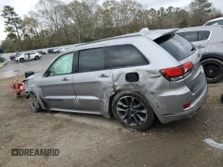 2018 Jeep Grand Cherokee High Altitude z VIN 1C4RJECG2JC472159, wystawiony jako Copart lot #42973575 z przebiegiem Nie podano mil oraz Szkoda całkowita • Salvage title. Historia ofert i sprzedaży dostępna na DreamBid. Obrazek 2.