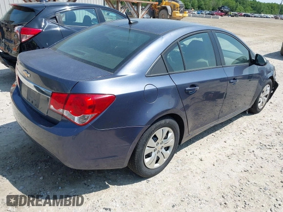 2014 Chevrolet Cruze LS with VIN 1G1PA5SG9E7287865, listed as a IAAI auction lot 42409343 with 155,882 mi miles and . Bid and sale history available at DreamBid. Image 4.