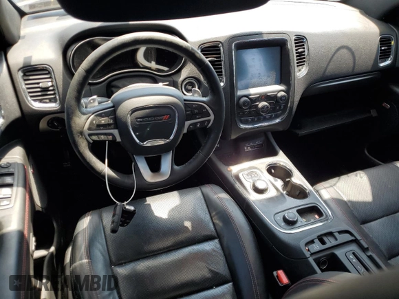 2017 Dodge Durango R/T with VIN 1C4SDJCTXHC677558, listed as a Copart auction lot 60278515 with 47,323 mi miles and Salvage title. Bid and sale history available at DreamBid. Image 8.