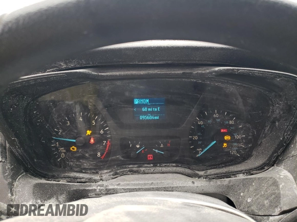2019 Ford Transit with VIN 1FTYR3XMXKKA54383, listed as a Copart auction lot 47279395 with 95,604 mi miles and Salvage title. Bid and sale history available at DreamBid. Image 9.