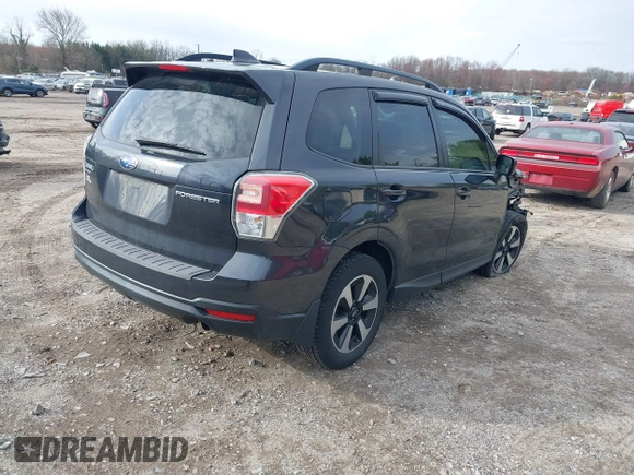 2018 Subaru Forester Premium with VIN JF2SJAGC0JH452501, listed as a IAAI auction lot 41871403 with 65,412 mi miles. Bid and sale history available at carsss.com. Image 4.
