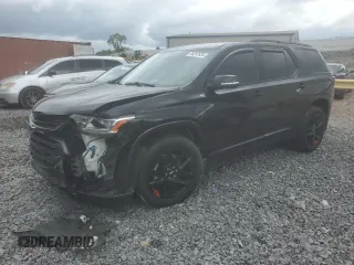 2021 Chevrolet Traverse Premier with VIN 1GNERKKW8MJ246357, listed as a Copart auction lot 58257635 with 89,543 mi miles and Salvage title. Bid and sale history available at DreamBid. Image 1.