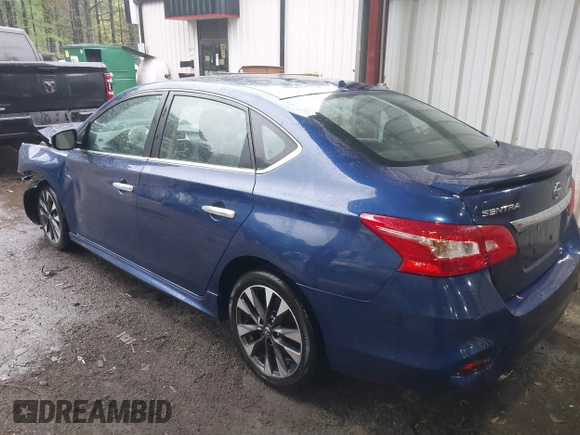 2017 Nissan Sentra SR Turbo with VIN 3N1CB7AP4HY230897, listed as a IAAI auction lot 41972268 with 120,429 mi miles. Bid and sale history available at carsss.com. Image 3.