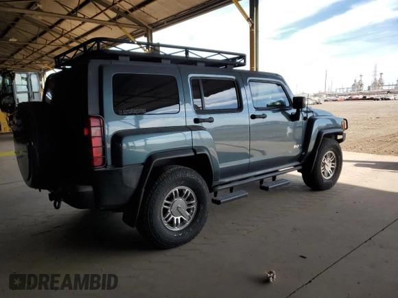 2006 Hummer H3 with VIN 5GTDN136X68147177, listed as a Copart auction lot 86952214 with 180,949 mi miles and Clean Title. Bid and sale history available at DreamBid. Image 3.