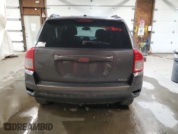 2017 Jeep Compass Sport with VIN 1C4NJCBB4HD119614, listed as a Copart auction lot 50194175 with 124,084 mi miles and Clean Title. Bid and sale history available at carsss.com. Image 6.