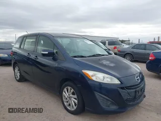 2014 Mazda Mazda5 Sport with VIN JM1CW2BL5E0176659, listed as a IAAI auction lot 41544945 with 102,691 mi miles. Bid and sale history available at carsss.com. Image 1.