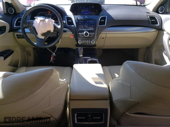 2017 Acura RDX w/Technology Pkg with VIN 5J8TB3H57HL021349, listed as a Copart auction lot 45471785 with 95,708 mi miles and Salvage Title. Bid and sale history available at carsss.com. Image 8.