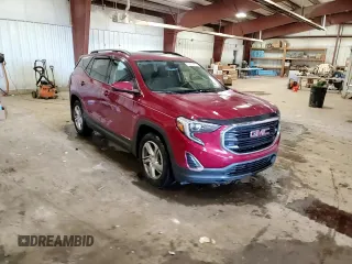 2019 GMC Terrain SLE with VIN 3GKALTEX6KL176385, listed as a Copart auction lot 75203414 with 112,325 mi miles and Salvage Title. Bid and sale history available at carsss.com. Image 14.