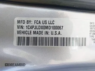 2021 Jeep Cherokee Limited with VIN 1C4PJLDX0MD100067, listed as a IAAI auction lot 42273029 with 84,579 mi miles and . Bid and sale history available at DreamBid. Image 9.