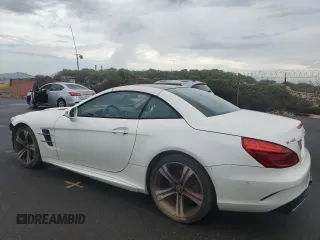 2018 Mercedes-Benz SL 450 z VIN WDDJK6GA0JF050689, wystawiony jako Copart lot #49423725 z przebiegiem 18 684 mil mil oraz Nie do naprawy. Historia ofert i sprzedaży dostępna na DreamBid. Obrazek 2.