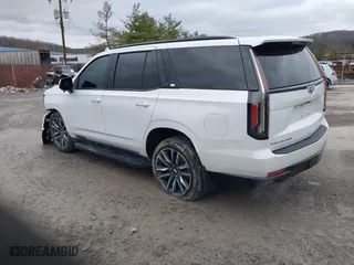 2023 Cadillac Escalade 4WD Sport with VIN 1GYS4EKL8PR373742, listed as a IAAI auction lot 41109624 with 15,776 mi miles. Bid and sale history available at carsss.com. Image 3.